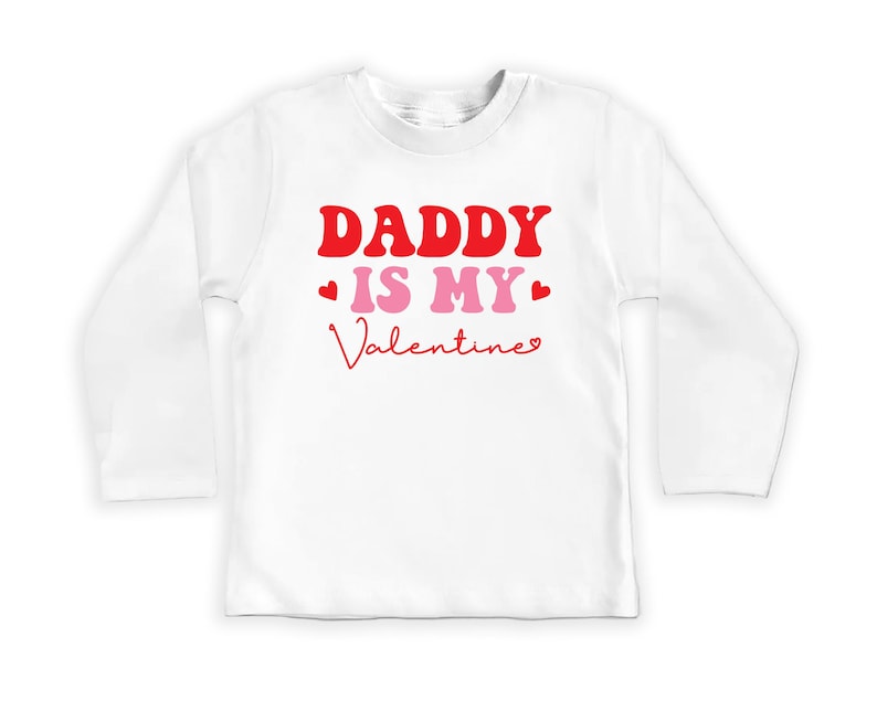 Valentine’s Day Baby Bodysuit, Love Heart Valentine Gift for Kids