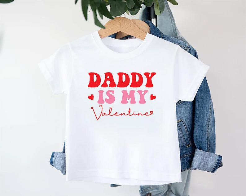 Valentine’s Day Baby Bodysuit, Love Heart Valentine Gift for Kids