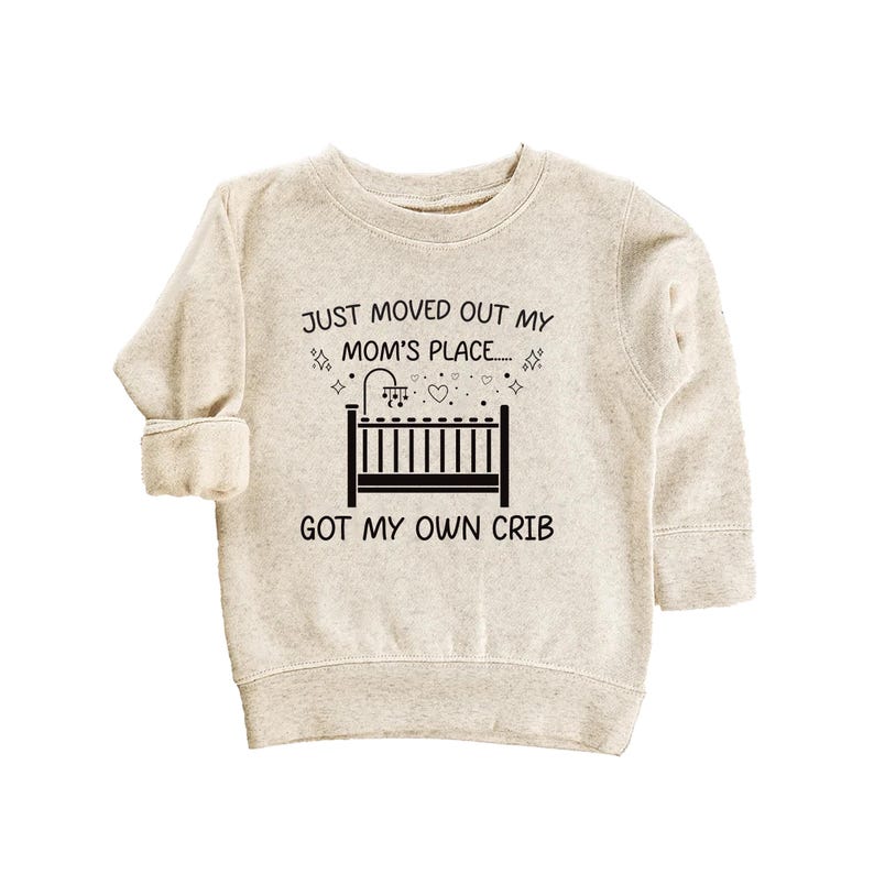 Just Moved Out of My Mom’s Place Baby Bodysuit, Adorable Baby Gift