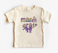 Mardi Gras Coquette Baby Shirt, Mardi Gras Baby Clothing
