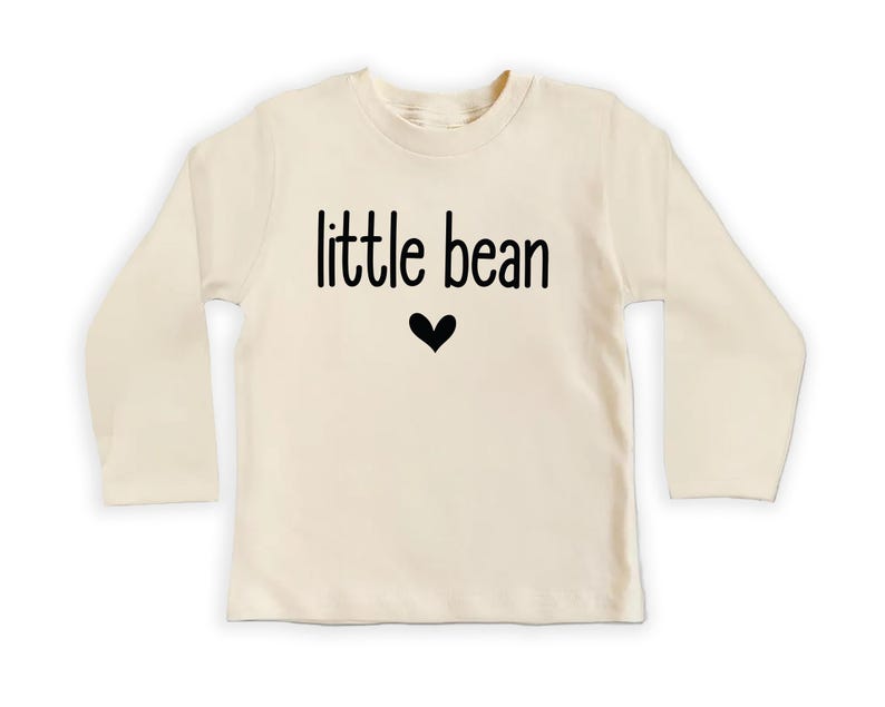 Little Bean Baby Shirt, Adorable Newborn Gift