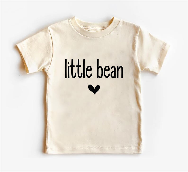 Little Bean Baby Shirt, Adorable Newborn Gift