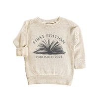 First Edition Baby Shirt, Littlest Book Club Member Outfit