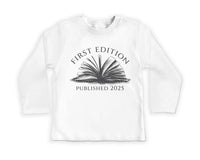 First Edition Baby Shirt, Littlest Book Club Member Outfit