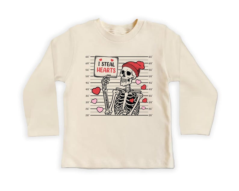 Boys Valentine’s Day Baby Sweatshirt, Valentine Outfit for Kids