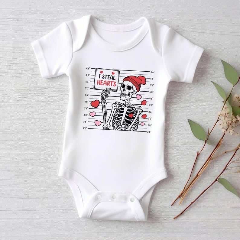Boys Valentine’s Day Baby Sweatshirt, Valentine Outfit for Kids