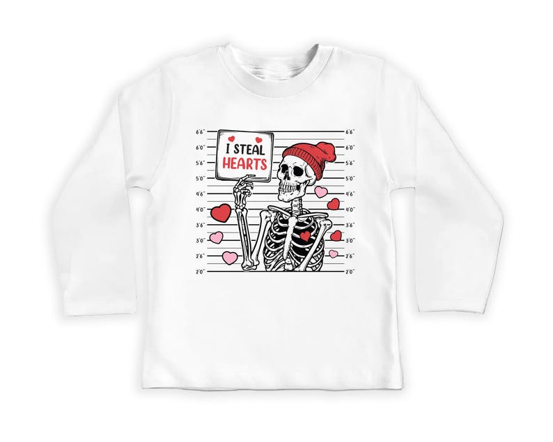 Boys Valentine’s Day Baby Sweatshirt, Valentine Outfit for Kids