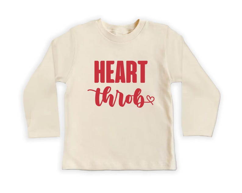 Heart Throb Baby Sweatshirt, Cute Valentine Gift