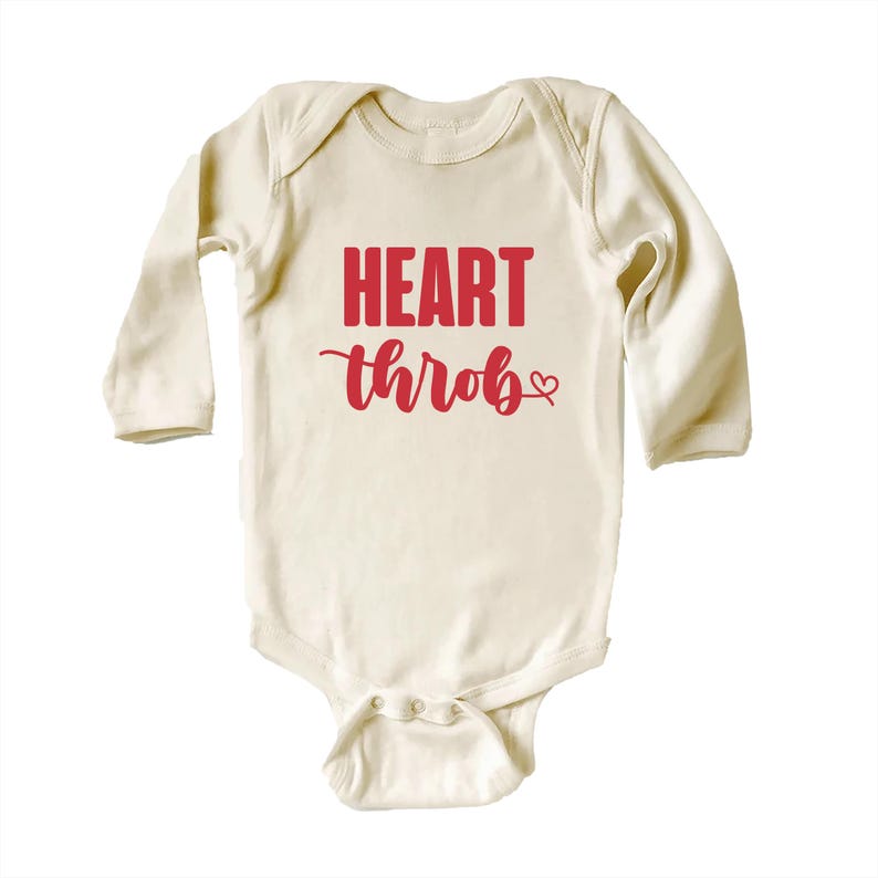 Heart Throb Baby Sweatshirt, Cute Valentine Gift