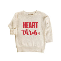 Heart Throb Baby Sweatshirt, Cute Valentine Gift