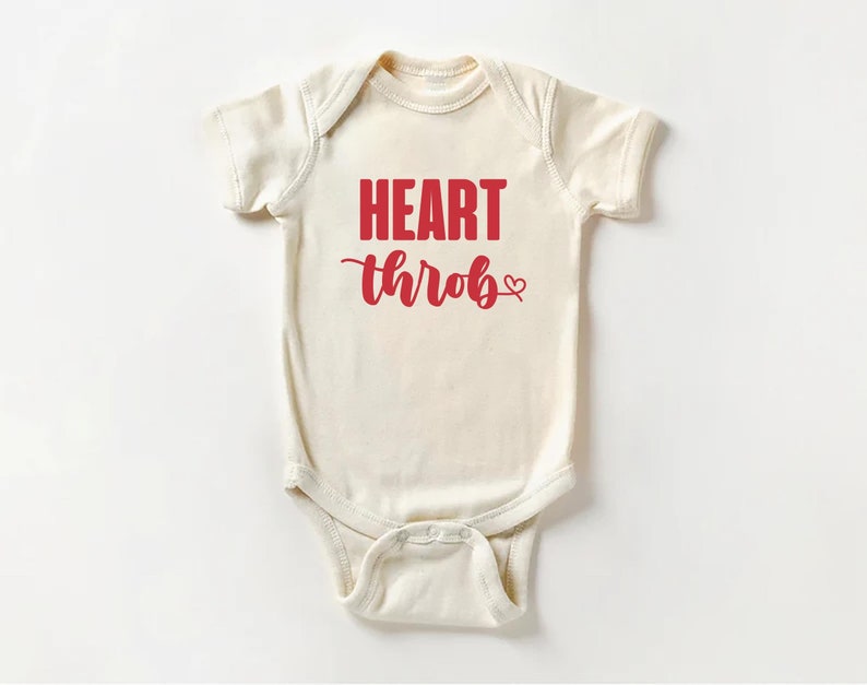 Heart Throb Baby Sweatshirt, Cute Valentine Gift