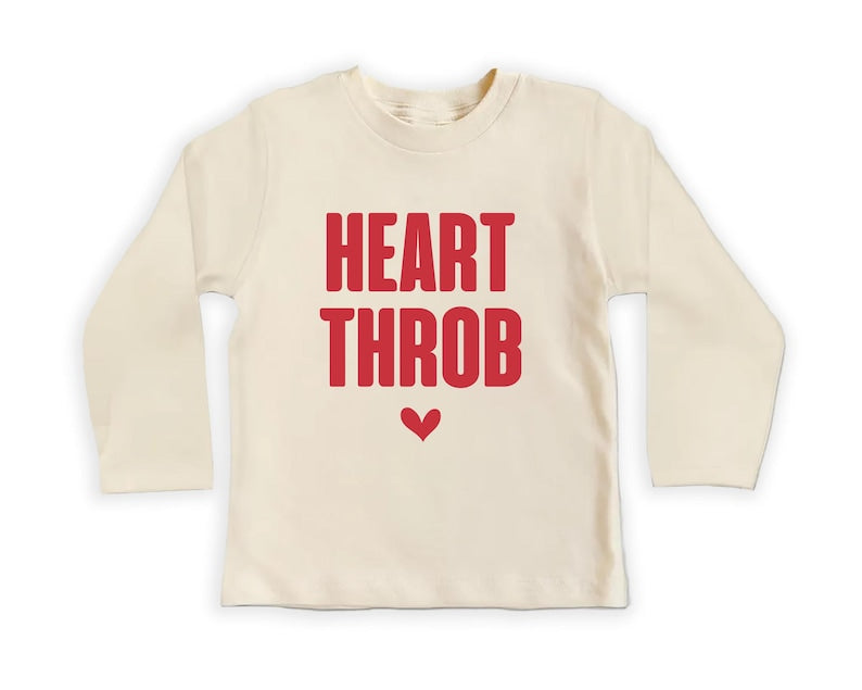 Heart Throb Baby Bodysuit, Cute Valentine Gift