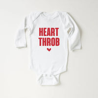 Heart Throb Baby Bodysuit, Cute Valentine Gift