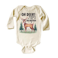 Oh Deer I’m Going to Be a Big Brother Baby Sweatshirt