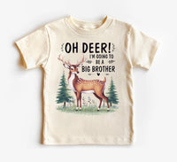 Oh Deer I’m Going to Be a Big Brother Baby Sweatshirt