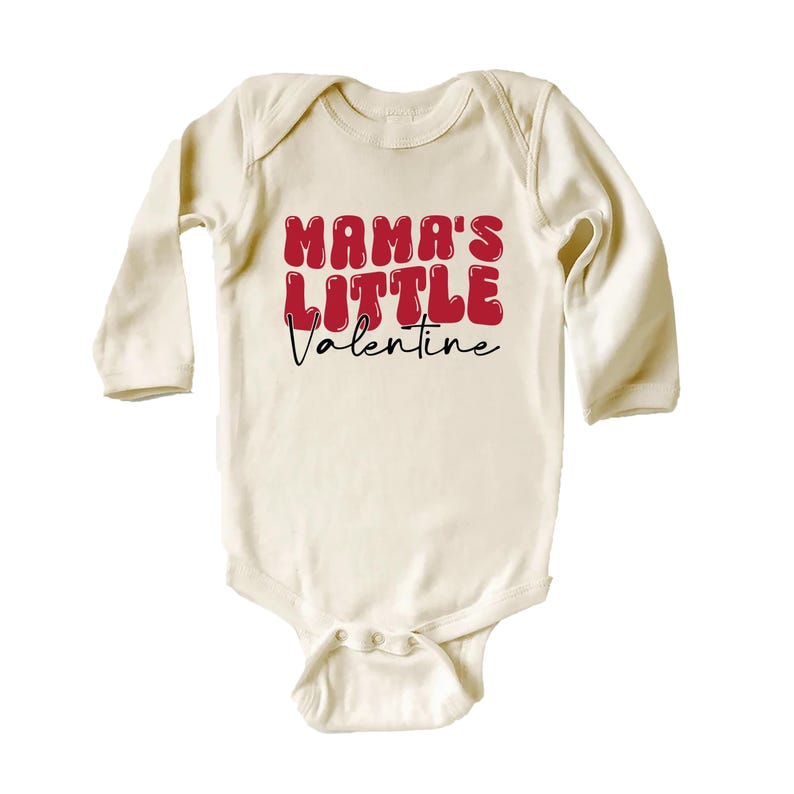 Mama’s Little Valentine Baby Sweatshirt, Newborn Keepsake