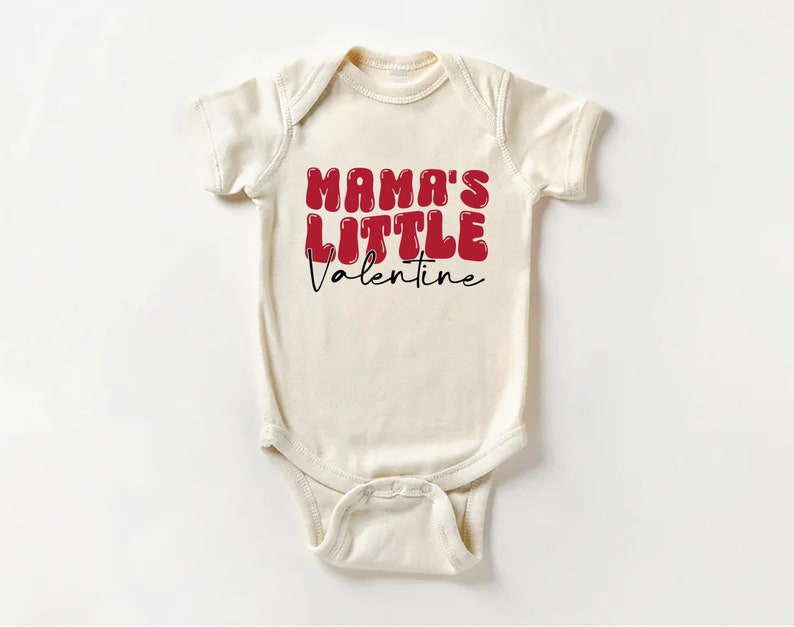 Mama’s Little Valentine Baby Sweatshirt, Newborn Keepsake