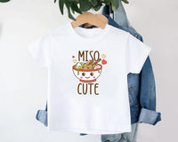 Miso Cute Baby Shirt, Unisex Baby Outfit, Hipster Baby Gift Idea