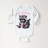 Cute But Feral Baby Bodysuit, Cute Retro Outfit