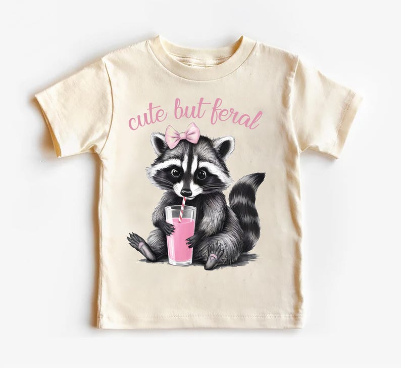 Cute But Feral Baby Bodysuit, Cute Retro Outfit