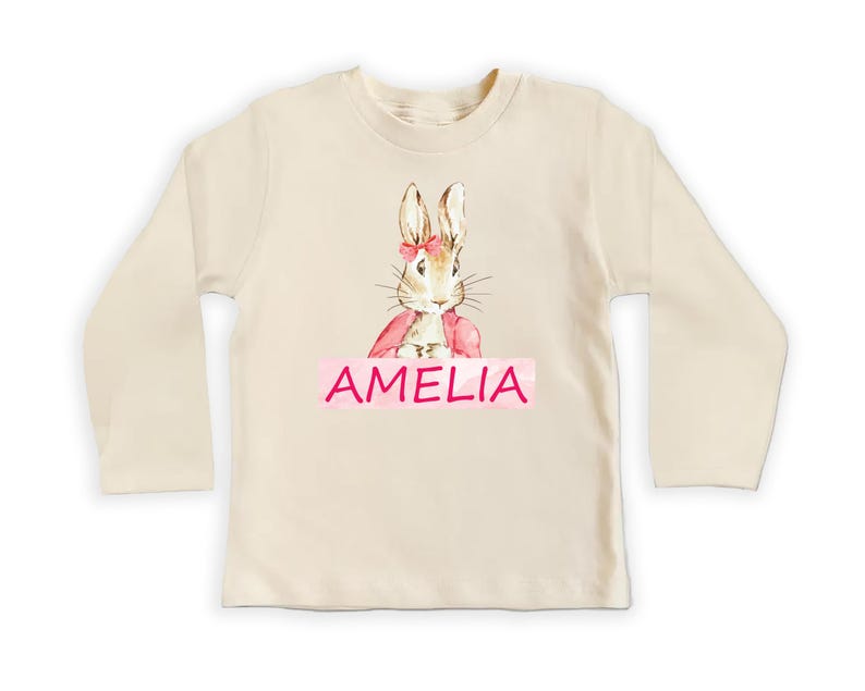 Personalized Easter Bunny Baby Sweatshirt, Adorable Bunny Gift