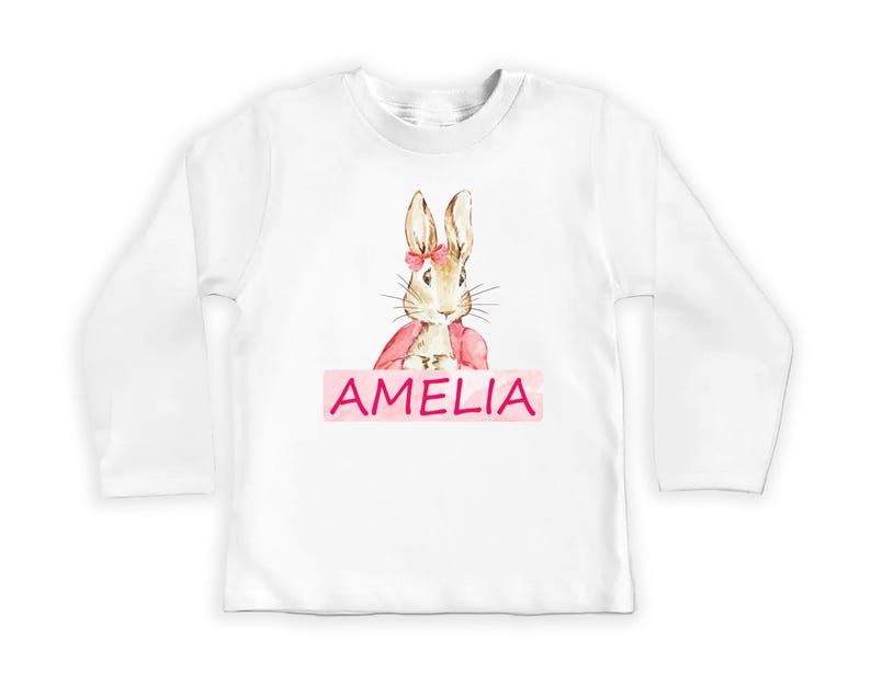Personalized Easter Bunny Baby Sweatshirt, Adorable Bunny Gift