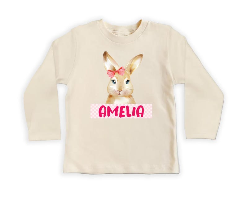 Personalized Easter Bunny Baby Sweatshirt, Adorable Bunny Gift