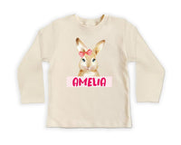 Personalized Easter Bunny Baby Sweatshirt, Adorable Bunny Gift