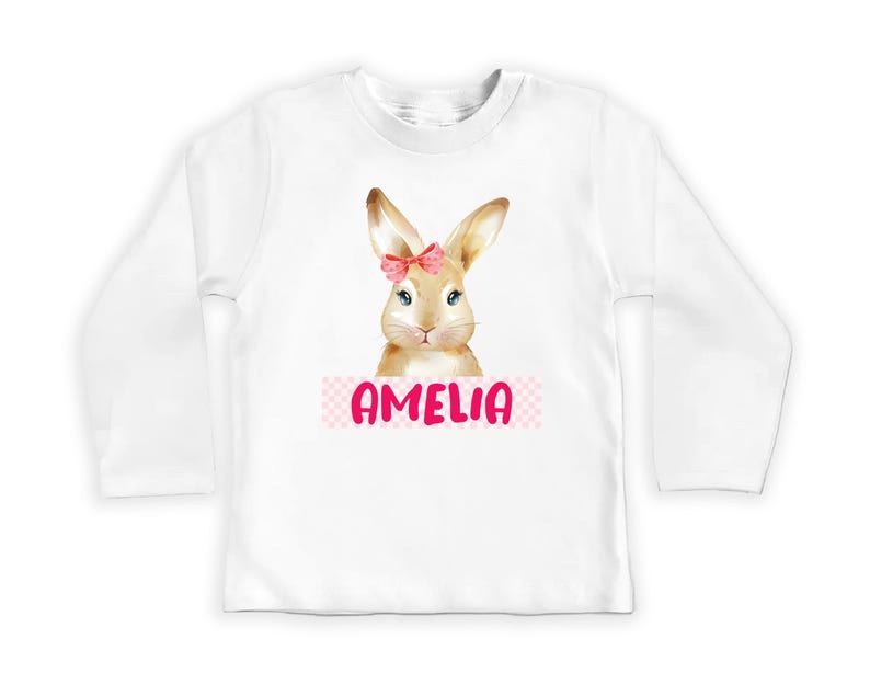 Personalized Easter Bunny Baby Sweatshirt, Adorable Bunny Gift