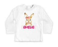 Personalized Easter Bunny Baby Sweatshirt, Adorable Bunny Gift