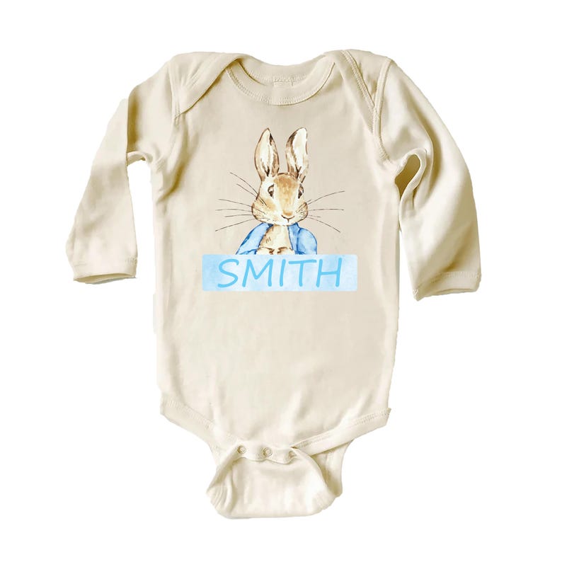 Personalized Boys Easter Baby Shirt, Spring Outfit for Boys