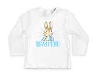 Personalized Boys Easter Baby Shirt, Spring Outfit for Boys