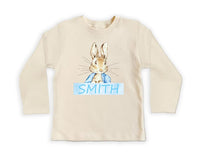 Personalized Boys Easter Baby Shirt, Spring Outfit for Boys