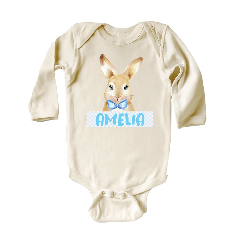 Personalized Boys Easter Baby Shirt, Spring Outfit for Boys