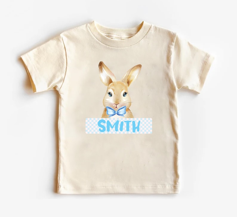 Personalized Boys Easter Baby Shirt, Spring Outfit for Boys