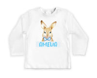 Personalized Boys Easter Baby Shirt, Spring Outfit for Boys