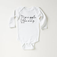Snuggle Bunny Baby Bodysuit, Sweet Easter Outfit