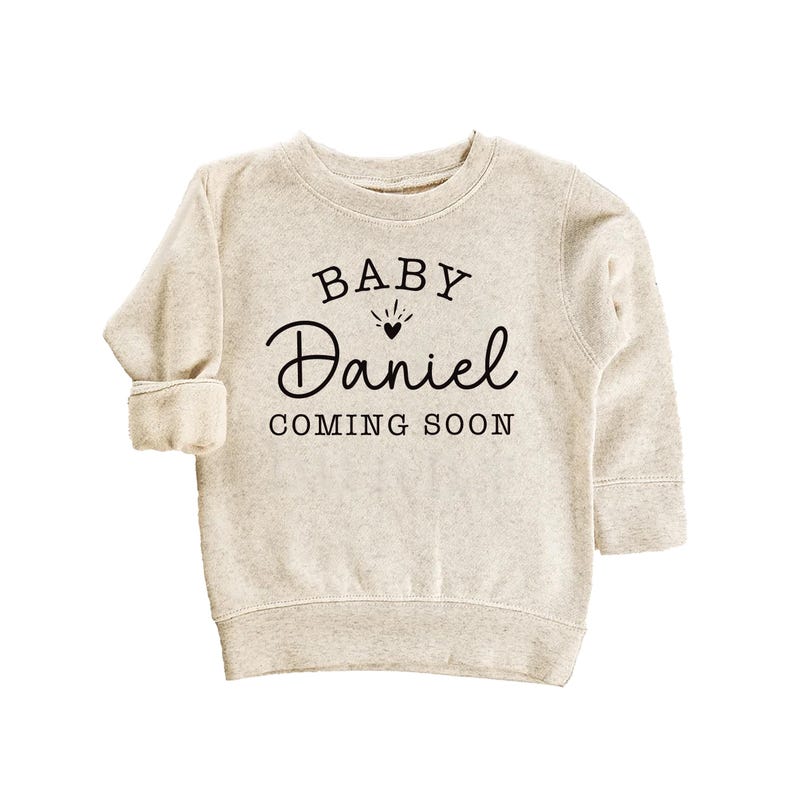 Personalized Announcement Baby Bodysuit