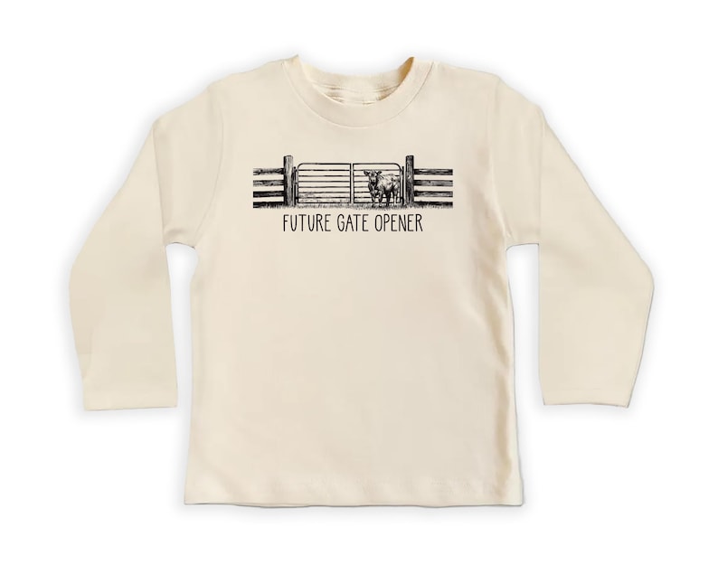 Future Gate Opener Baby Sweatshirt, Cute Country Baby Outfit
