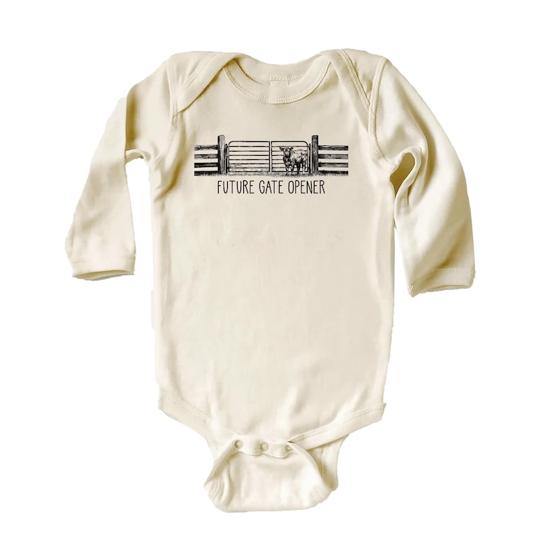 Future Gate Opener Baby Sweatshirt, Cute Country Baby Outfit