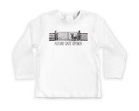 Future Gate Opener Baby Sweatshirt, Cute Country Baby Outfit