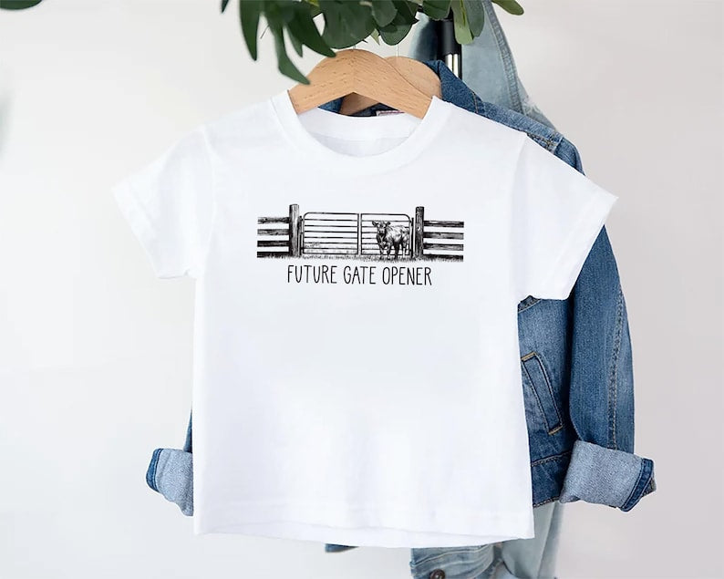 Future Gate Opener Baby Sweatshirt, Cute Country Baby Outfit