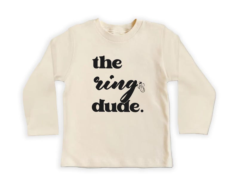 The Ring Dude Baby Bodysuit, Bridal Party Outfit