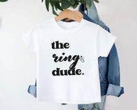 The Ring Dude Baby Bodysuit, Bridal Party Outfit