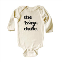 The Ring Dude Baby Bodysuit, Bridal Party Outfit
