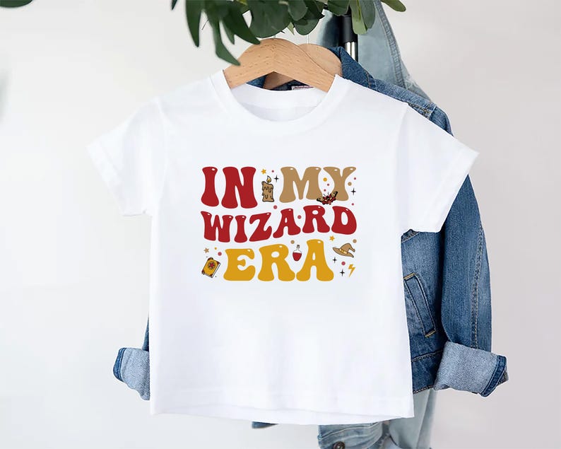 In My Wizard Era Baby Shirt, Magical Kid's Outfit