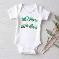 St. Patrick's Day Truck Baby Shirt, First St. Patrick's Day Gift