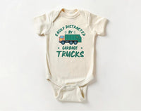 Garbage Truck Baby Sweatshirt, Funny Truck Driver Birthday Gift for Boys and Girls