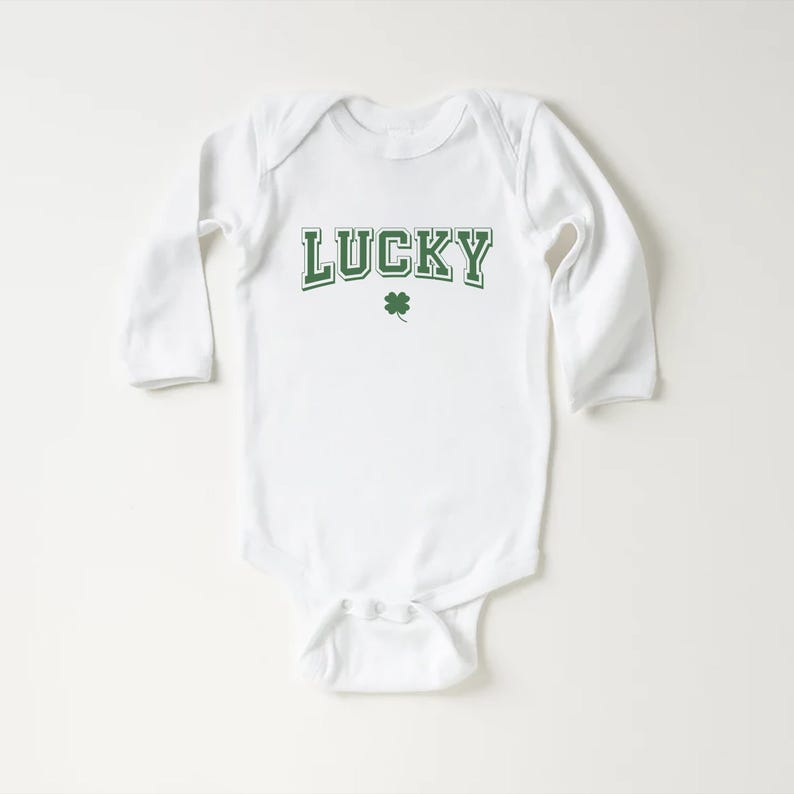 Lucky Baby Baby Bodysuit, St. Patrick's Day Baby Outfit
