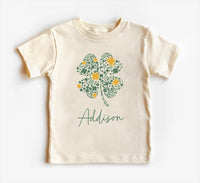 Personalized St Patrick's Day Baby Shirt, Adorable Irish Outfit